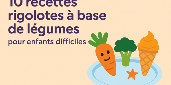 👨🍳 10 recettes ludiques à base de légumes