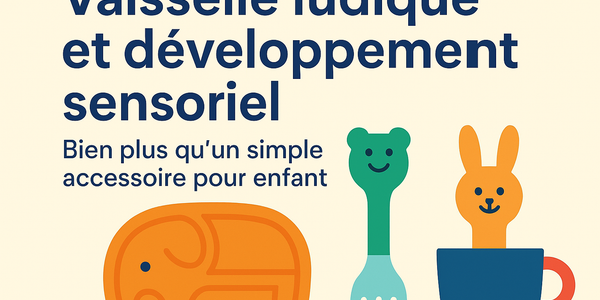 🎨 Vaisselle ludique et développement sensoriel : bien plus qu’un simple accessoire pour enfant